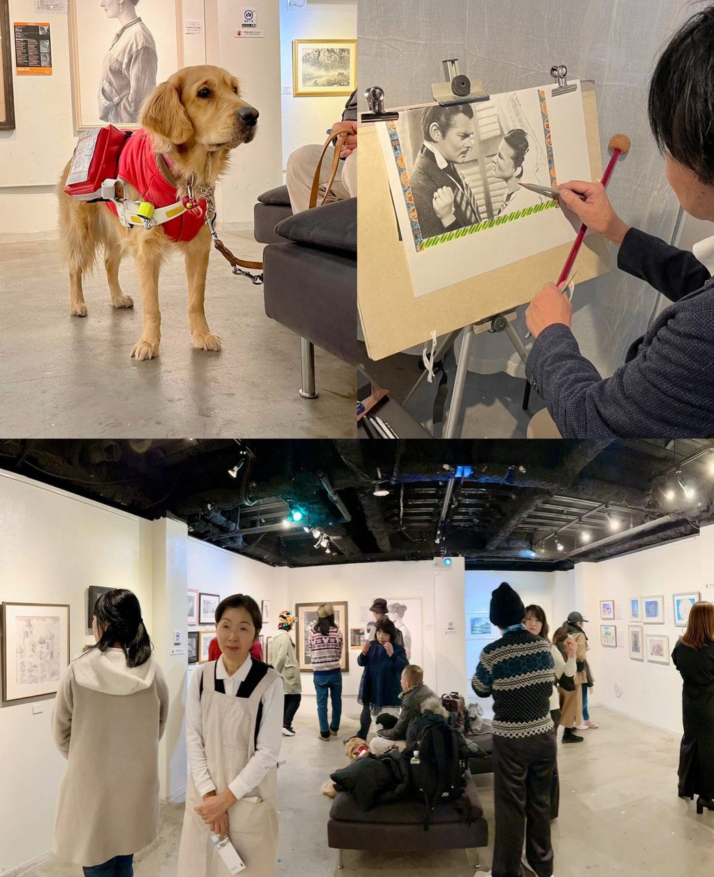 『MEMORIES』会期中のようす(2024)